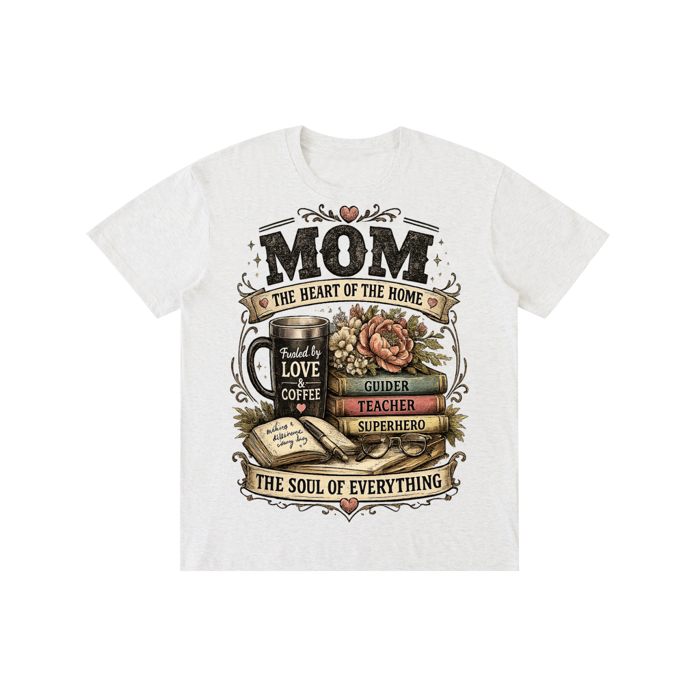 Mothers Heart of The Home Pure Cotton T-Shirt