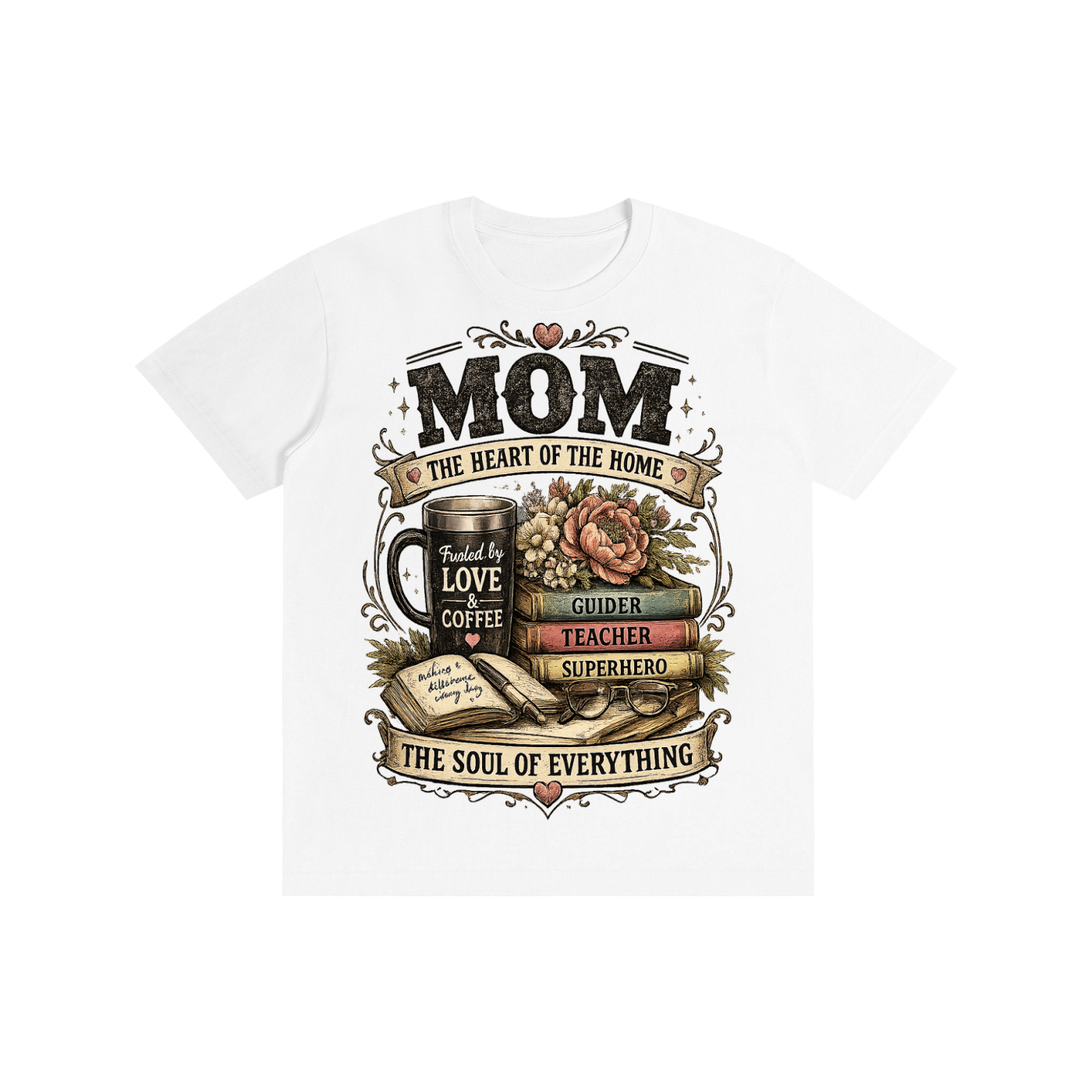 Mothers Heart of The Home Pure Cotton T-Shirt