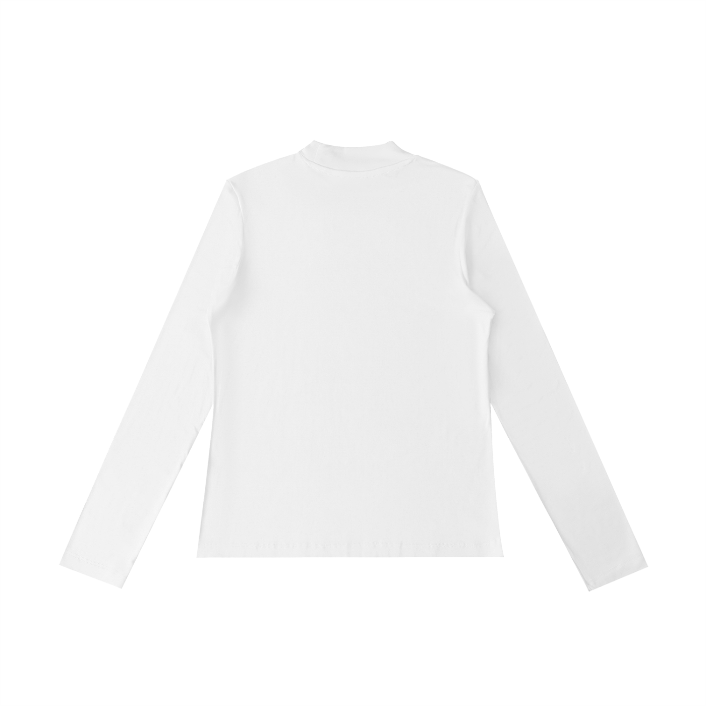 Essential Mock Neck Long Sleeve – Lightweight & Breathable
