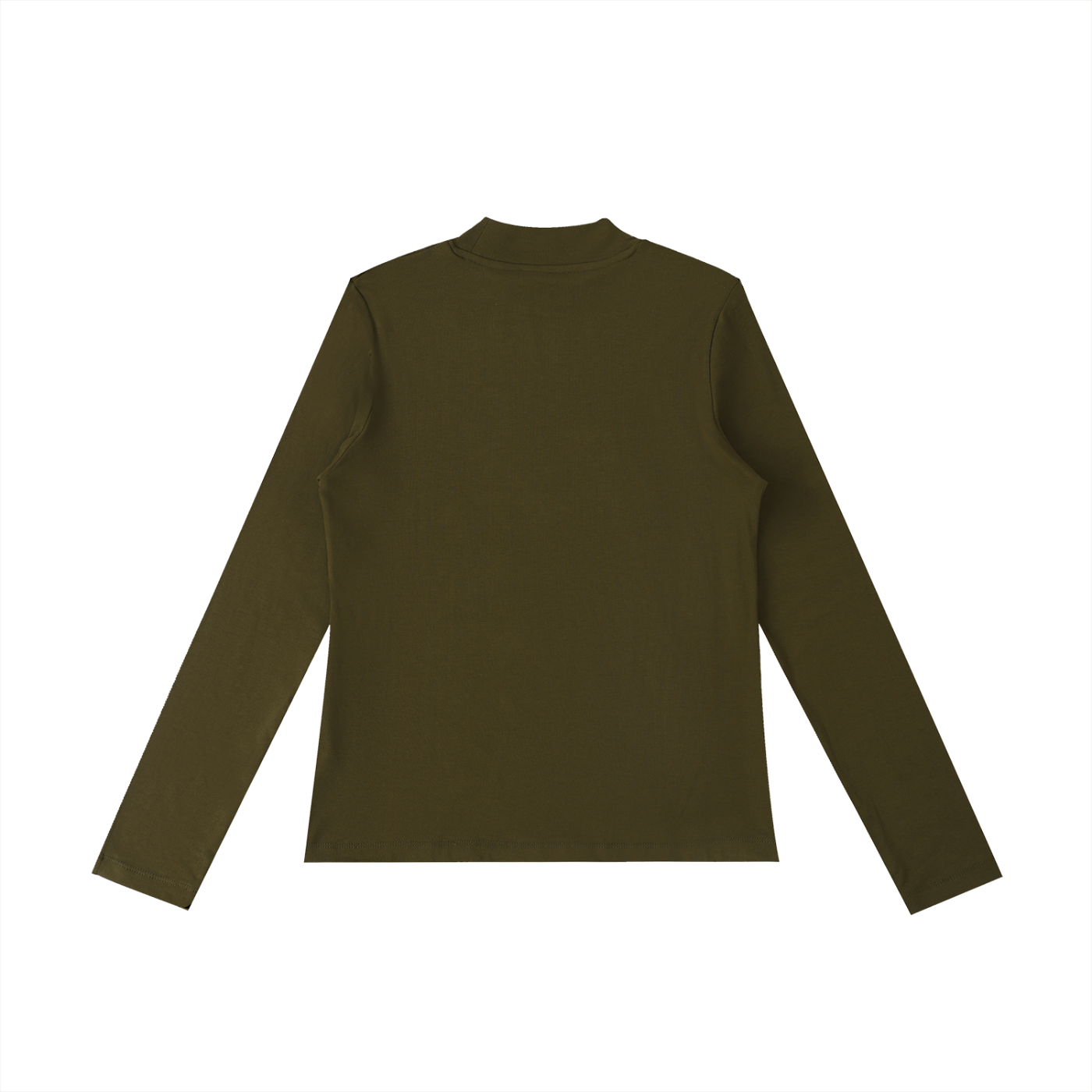 Essential Mock Neck Long Sleeve – Lightweight & Breathable